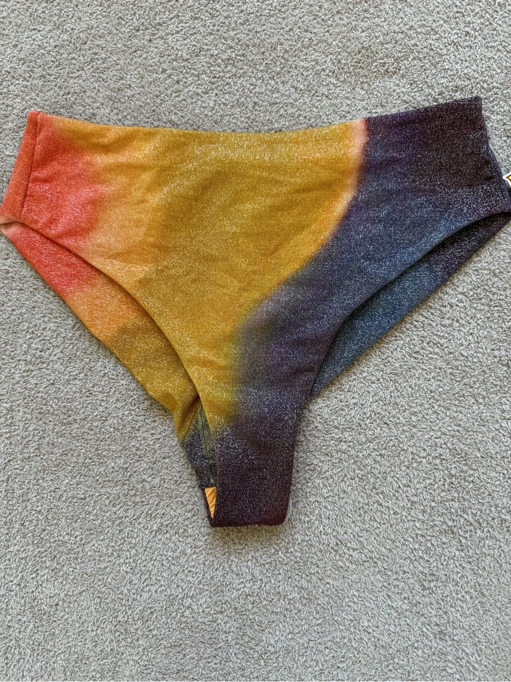 RVCA x Dana Trippe Special Edition - TRIPPY DANA HIGH RISE Bikini Bottoms